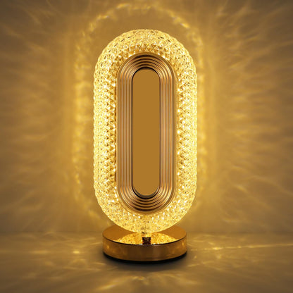 Oval Shine Table Lamp